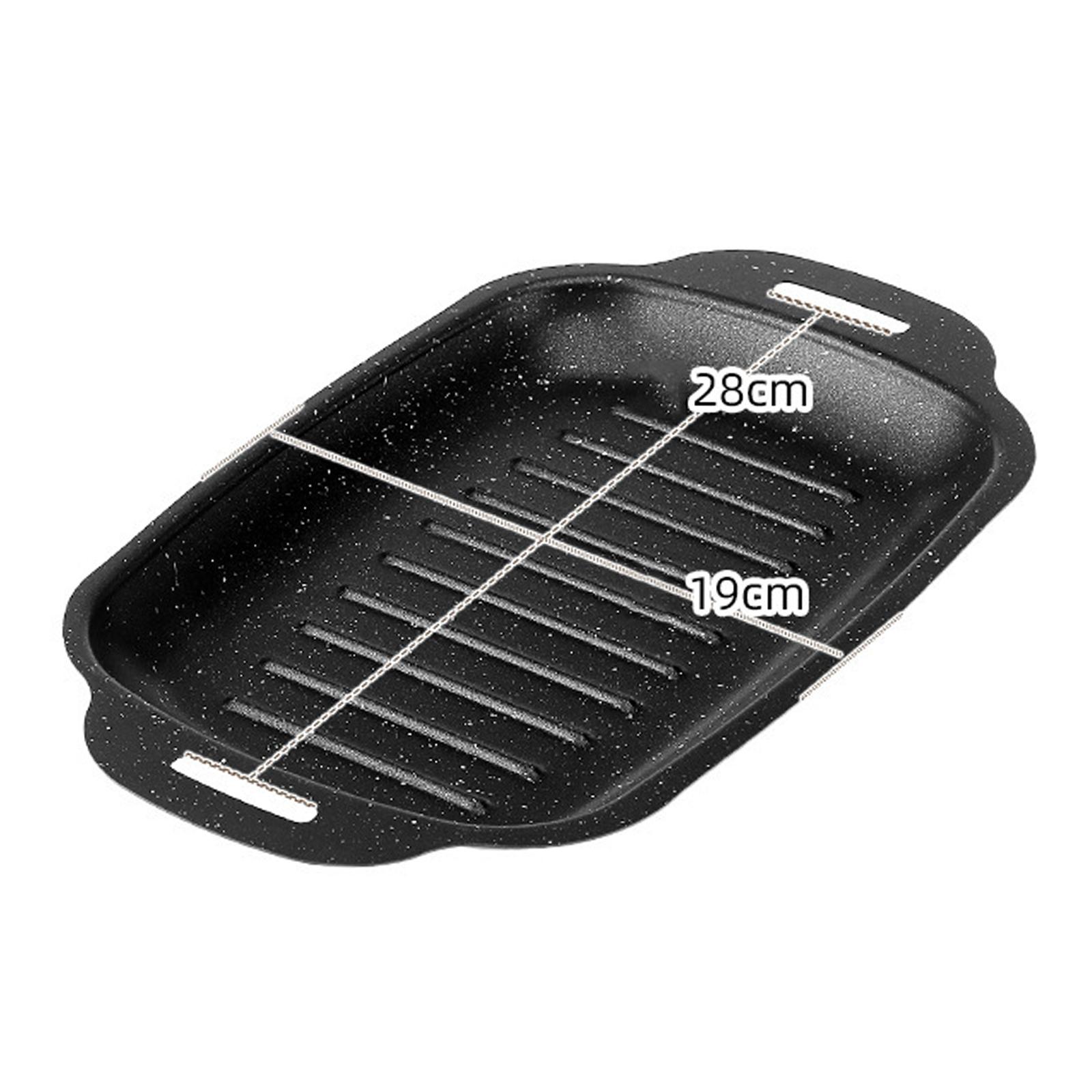 Crepe Pan Nonstick - Sartén para barbacoa antiadherente de acero