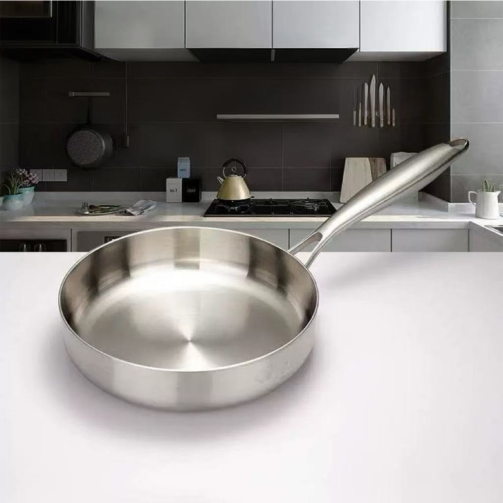 Crepe Pan Nonstick - Sartén de acero inoxidable 316, Wok,