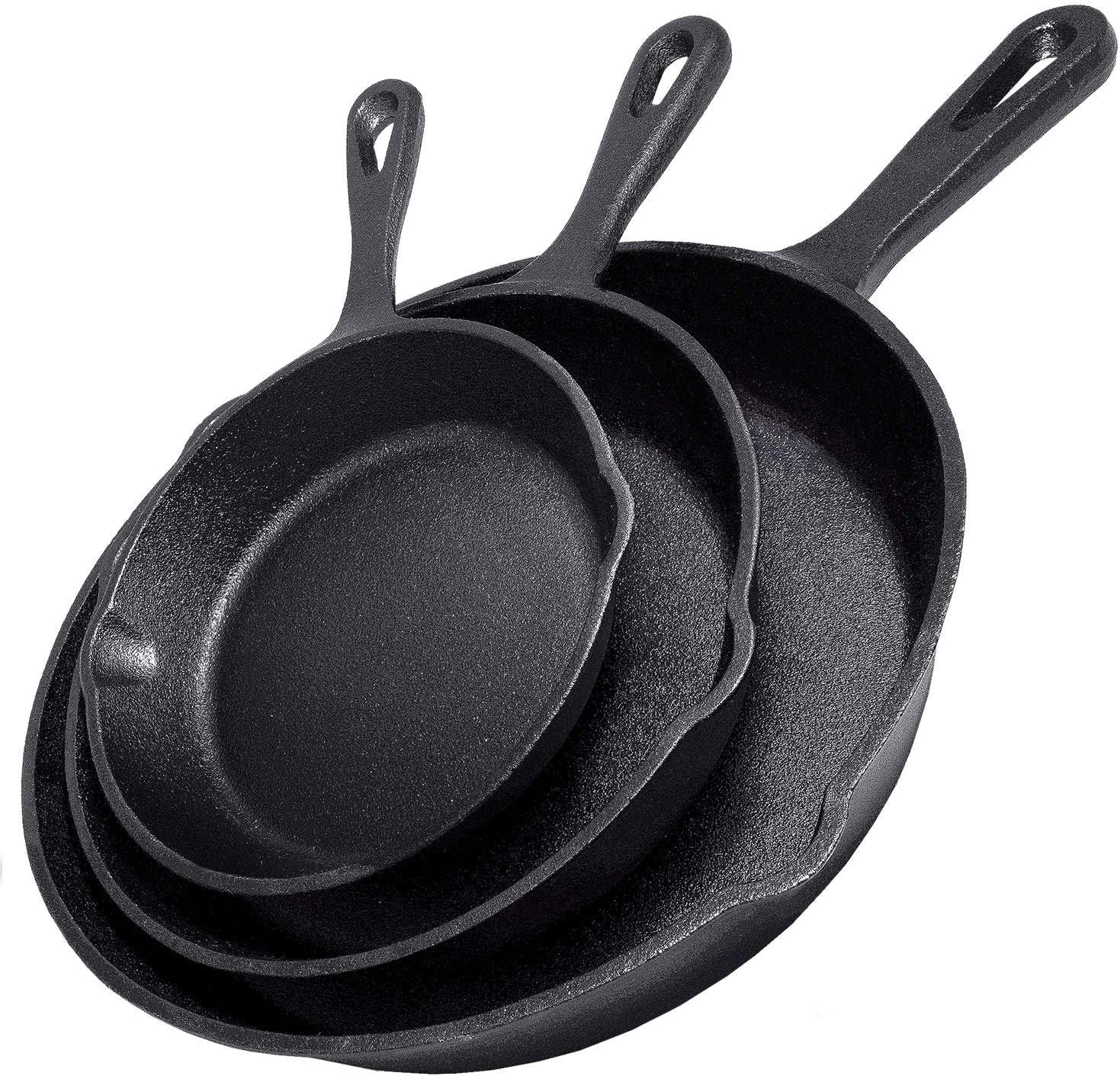 Crepe Pan Nonstick - Sartén de Hierro Fundido Antiadherente de