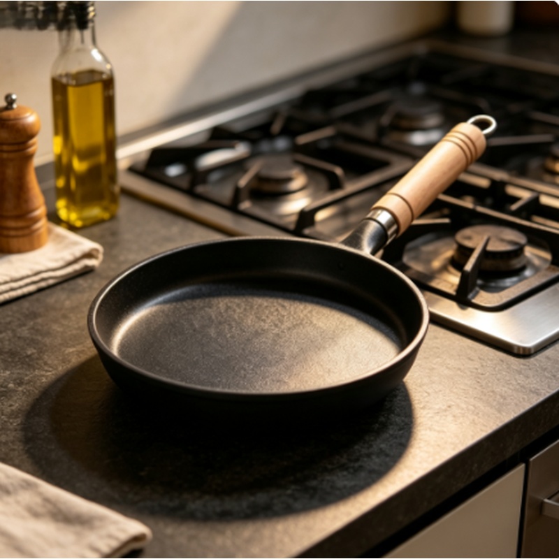 Sartén de Hierro Fundido sin R - Crepe Pan Nonstick reseña y precio