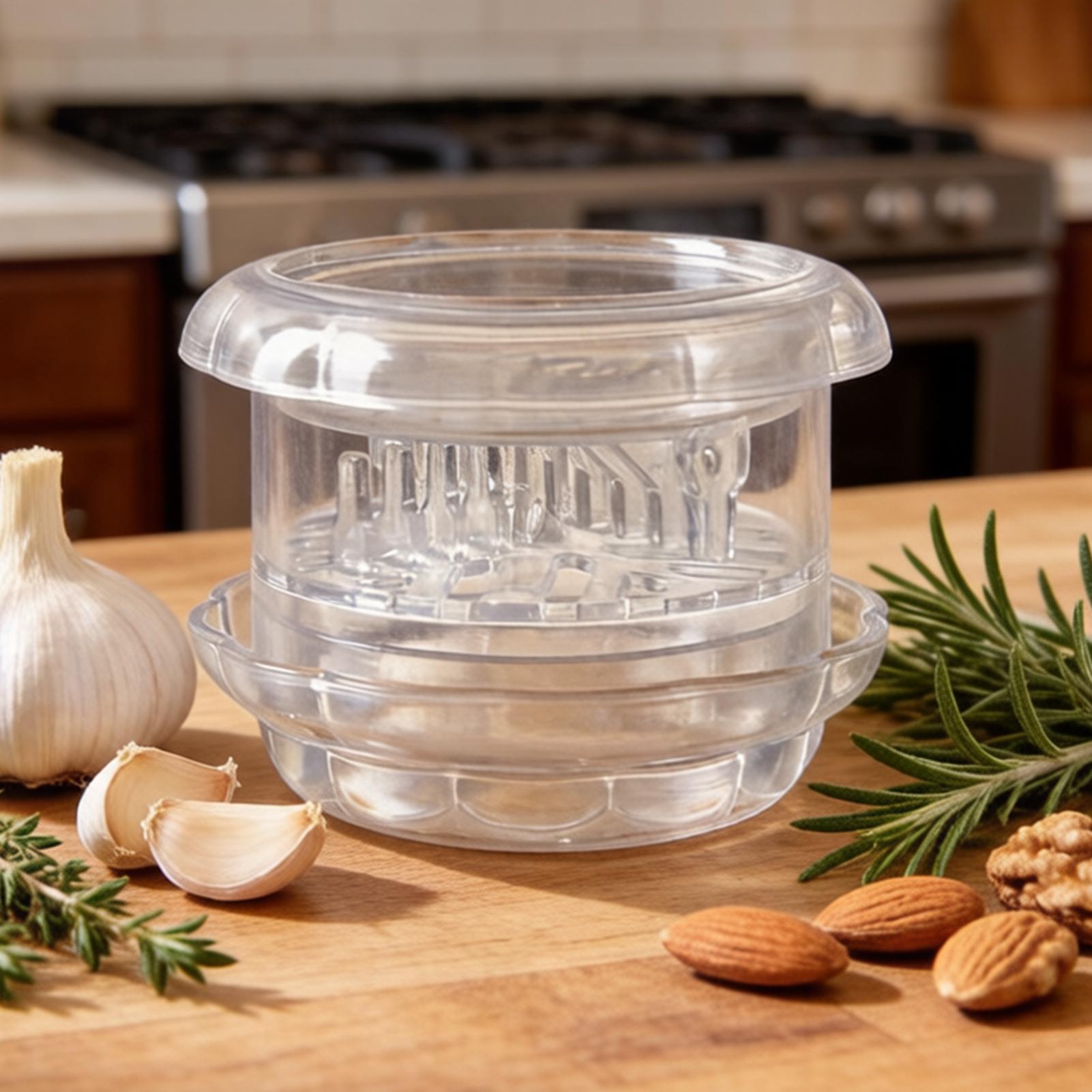 Triturador manual de ajo y jen - Home Cooking Chef reseña y precio