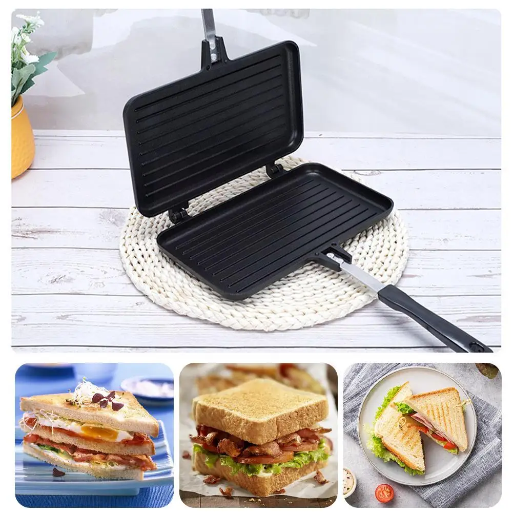 Sartén antiadherente de doble  - Crepe Pan Nonstick reseña y precio